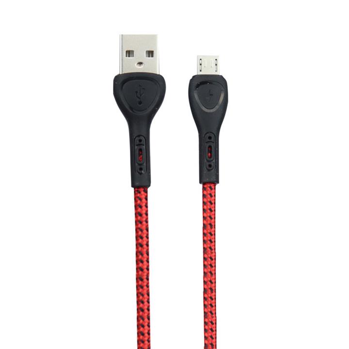 کابل تبدیل USB به microUSB الدینیو مدل LS482 طول 2 متر